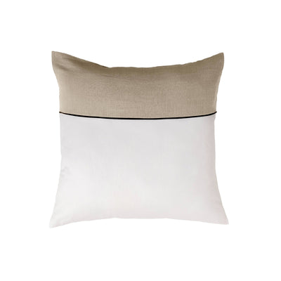 Parure de couette BROLE blanc 240x220 cm (3 pièces)