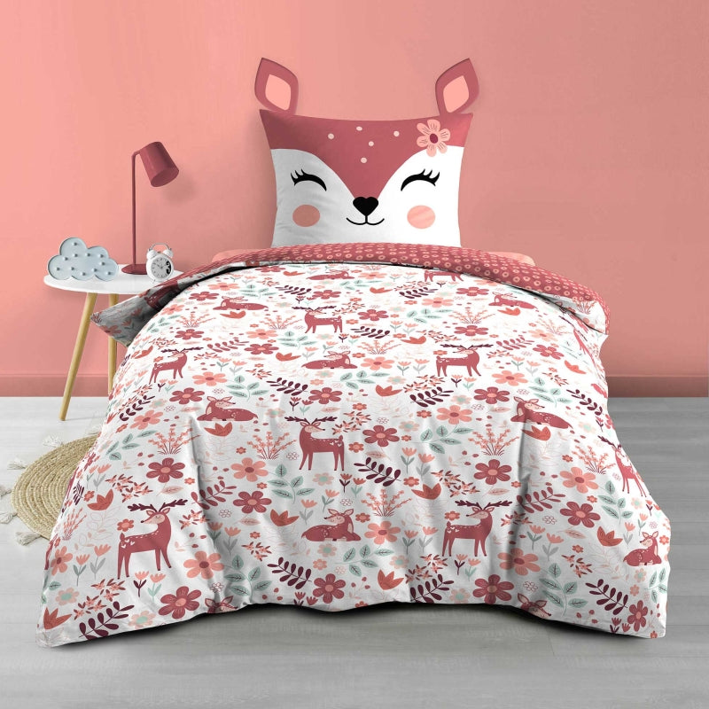 Parure de couette enfant ROSI 140x200 cm (2 pièces)