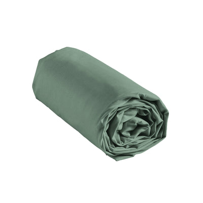 Parure de couette KITO sauge 260x240 cm (3 pièces)