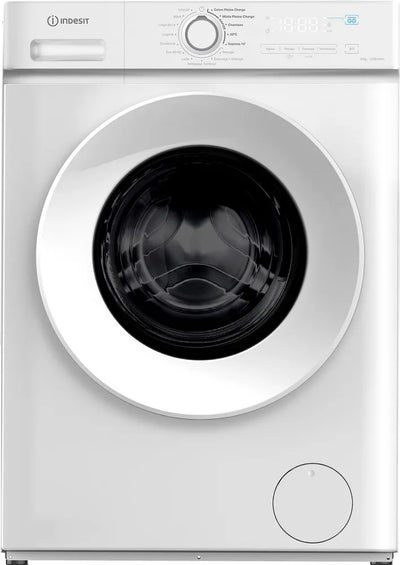 Lave-linge hublot INDESIT : 8 kg, Classe A, 1200 tr/min et 5 cycles rapides