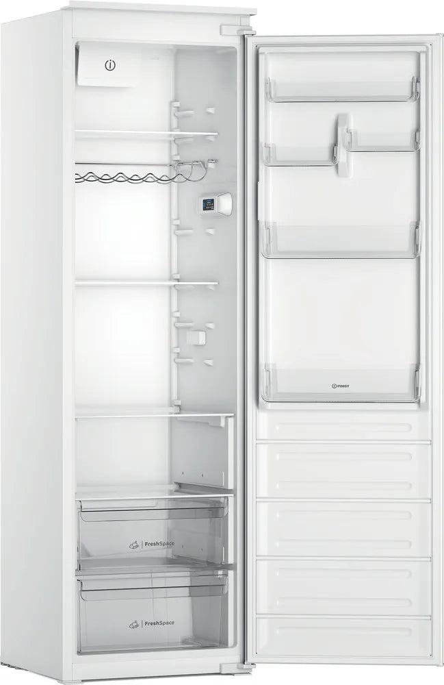 Réfrigérateur encastrable INDESIT INSD18A031B1FR : Armoire 1 porte 306 L tout utile, froid brassé et glissières