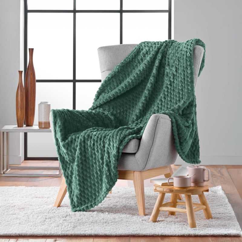 Plaid doux BOFY cèdre 125x150 cm