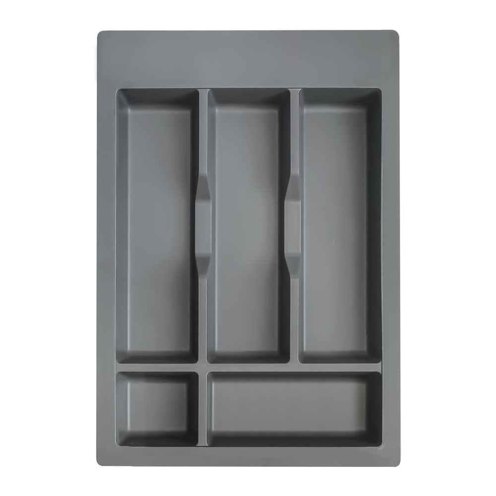 Organiseur de tiroir anthracite 309x473mm pour meuble cuisine 40cm, hauteur 45mm
