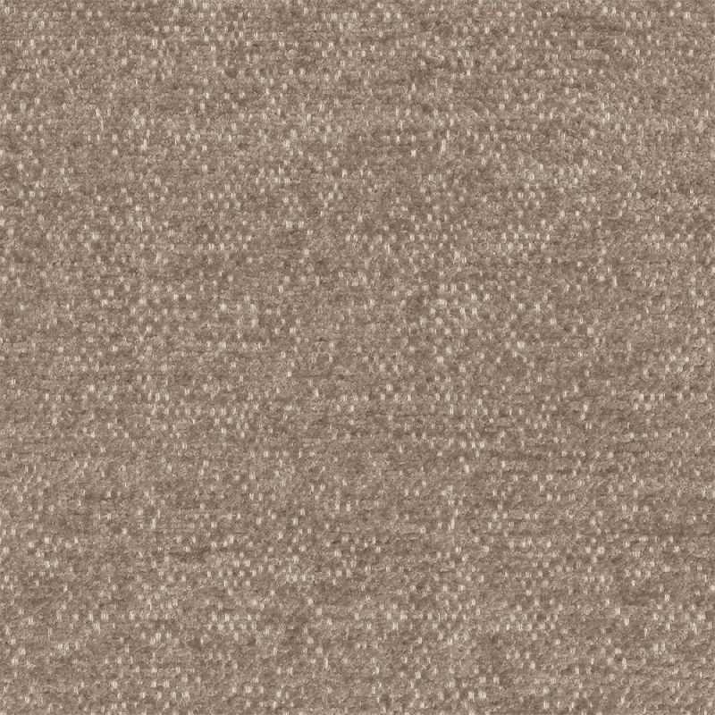 Pouf CARLOTTA tissu bouclette taupe