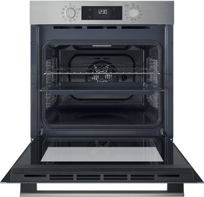 Four encastrable HOTPOINT HAO3 K58CU1 X : Multifonction 71 L, catalyse, gril basculant et classe A+