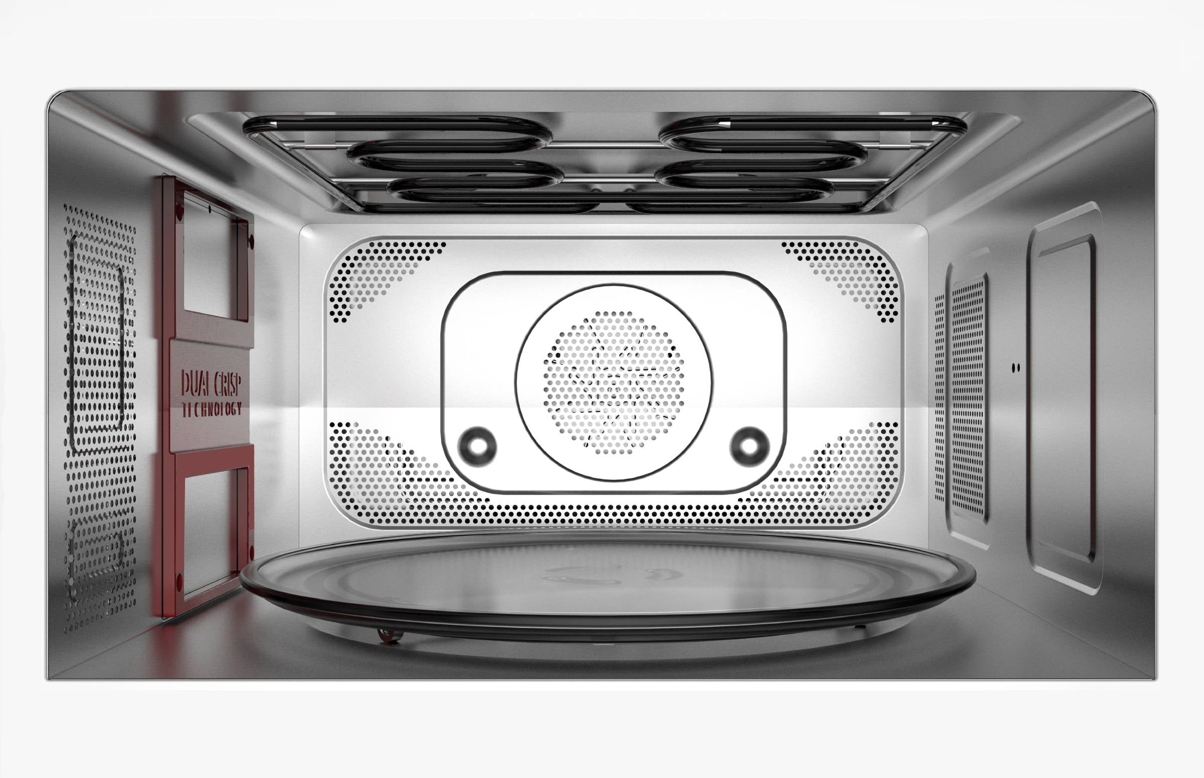 Micro-ondes combiné WHIRLPOOL MWSC833W : Posable 33 L, Dual Crisp, chaleur pulsée et 40 programmes Chef Menu