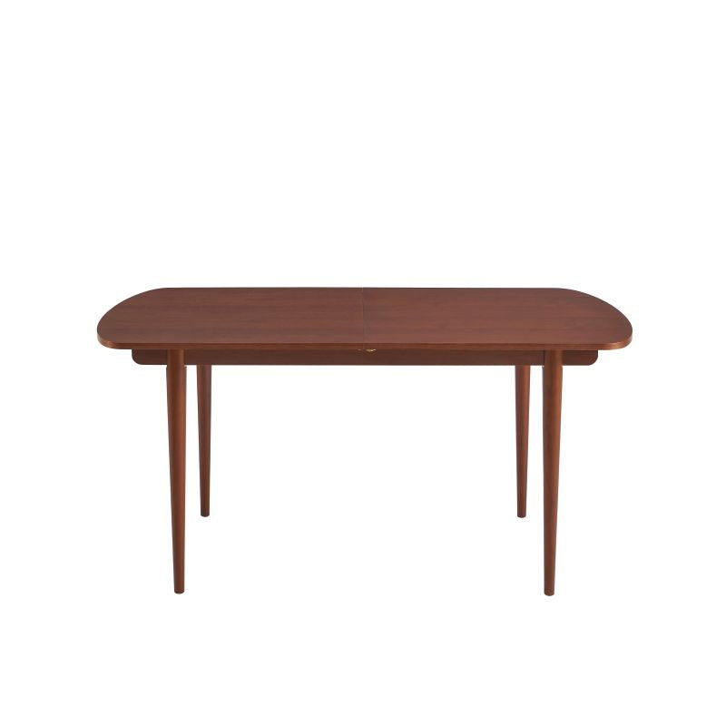 Table extensible LEON noyer 160 à 200cm