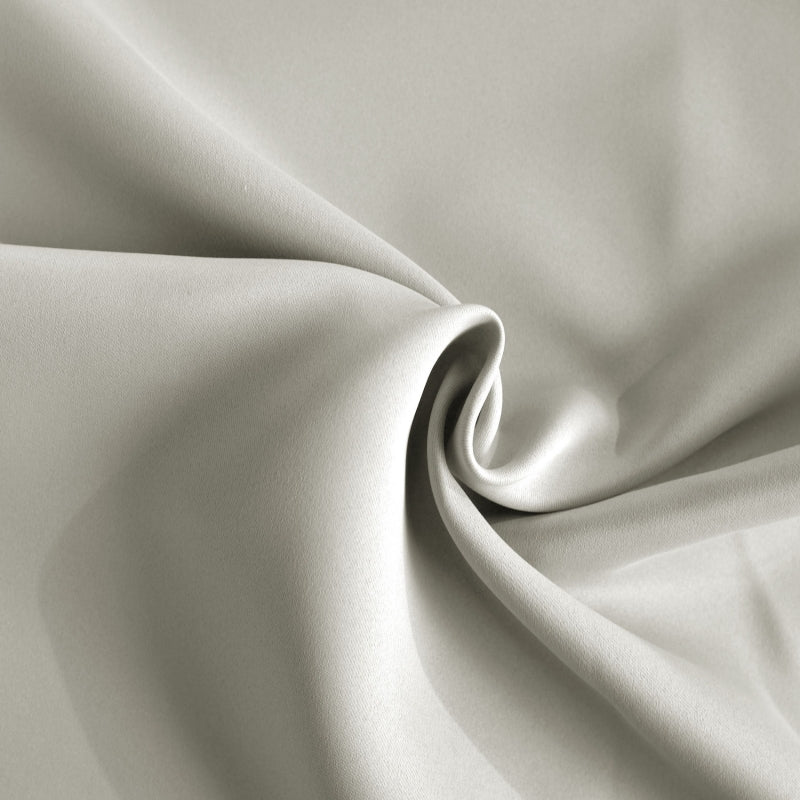 Rideau non feu FUZE blanc cassé 140x180cm