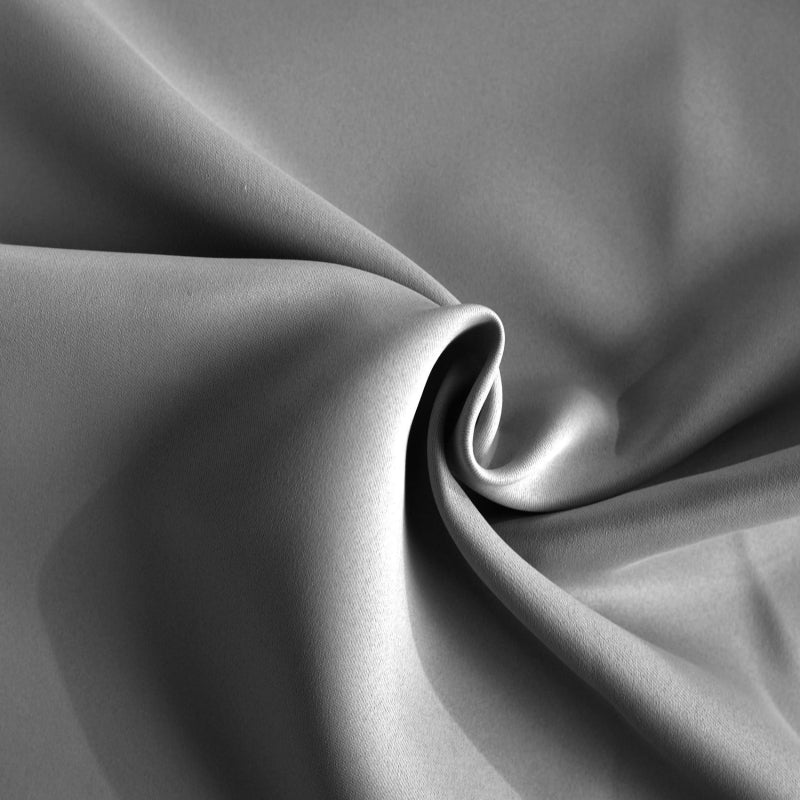 Rideau non feu FUZE gris minéral 140x180cm