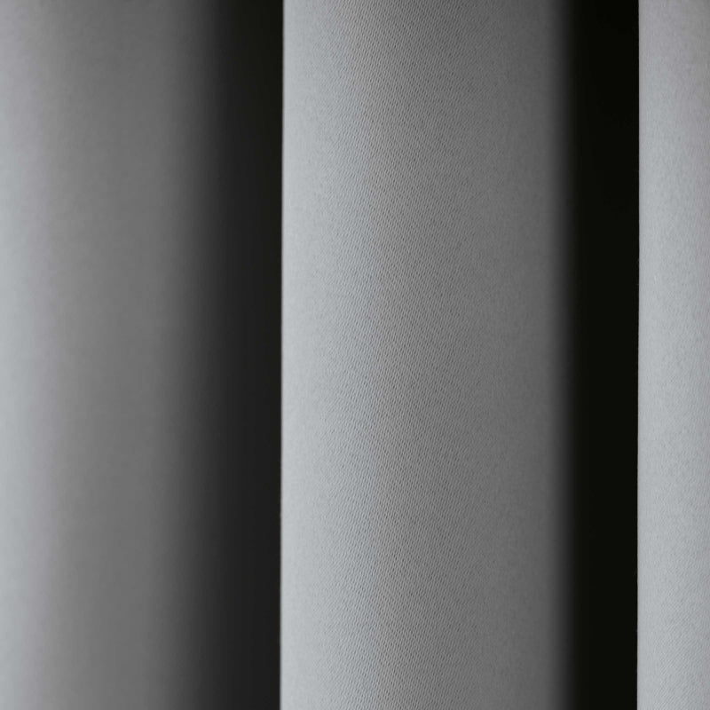 Rideau non feu FUZE gris minéral 140x180cm