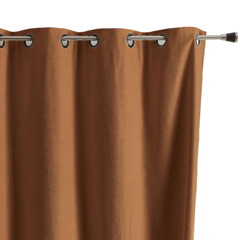 Rideau isolant occultant phonique coloris daim 140x180cm, habillage fenetre interieur