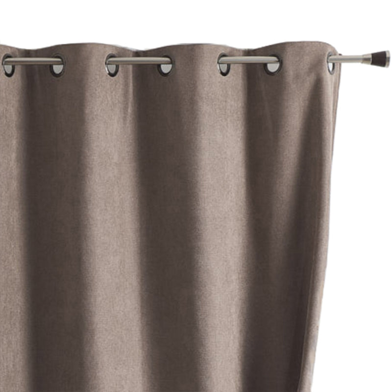 Rideau occultant isolant phonique coloris lin 140x260cm, decoration interieure