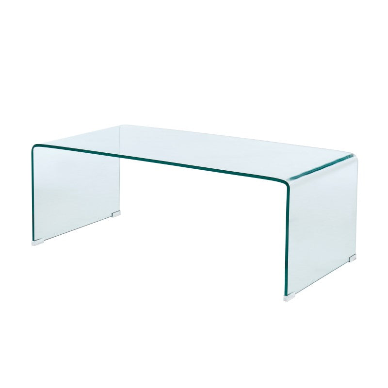 Table basse GINZA verre trempé transparent