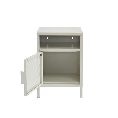 Table de chevet PANTONE métal beige sable