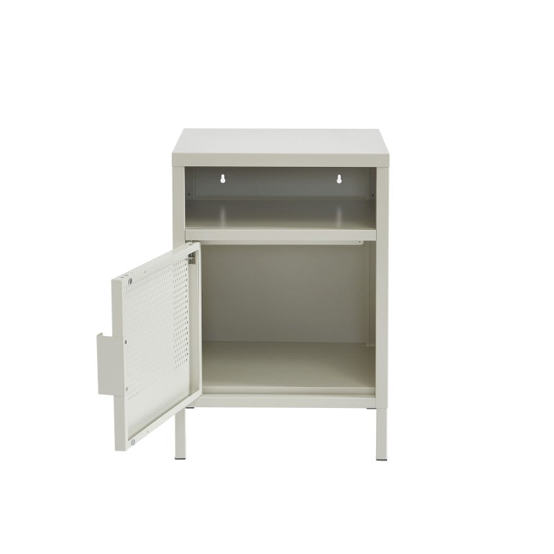 Table de chevet PANTONE métal beige sable
