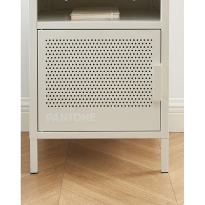 Table de chevet PANTONE métal beige sable