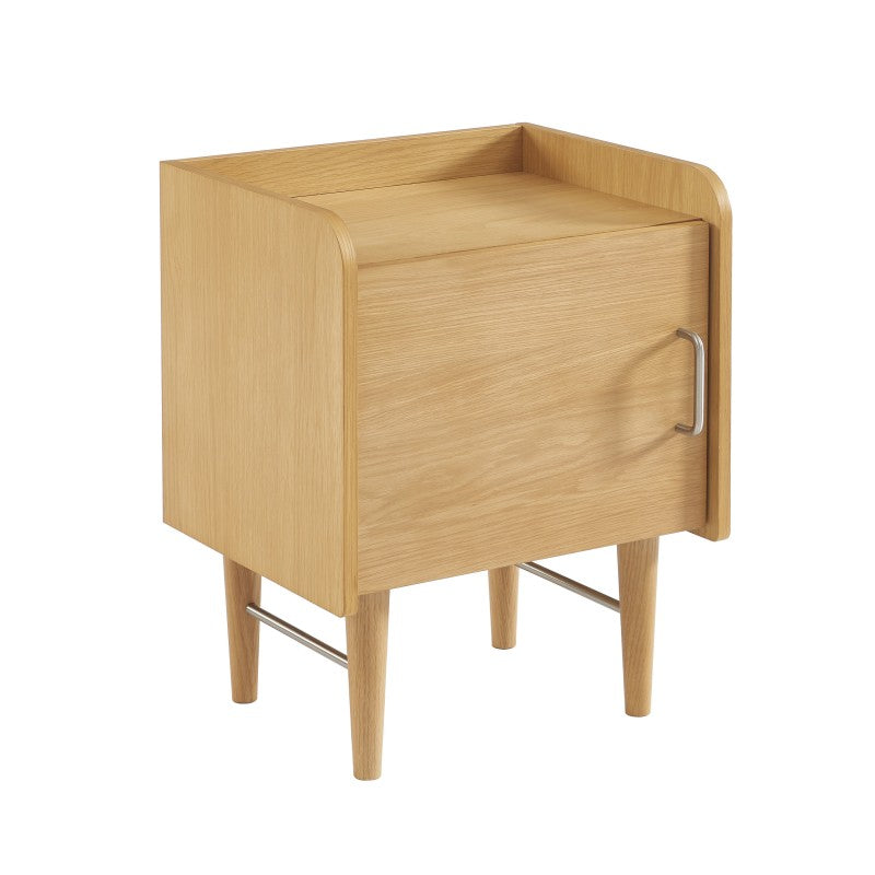 Table de chevet TWIGGY placage chêne