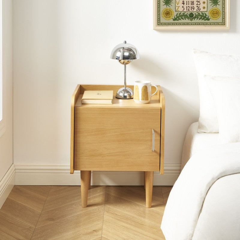 Table de chevet TWIGGY placage chêne