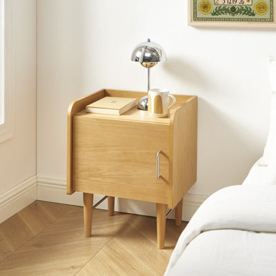 Table de chevet TWIGGY placage chêne