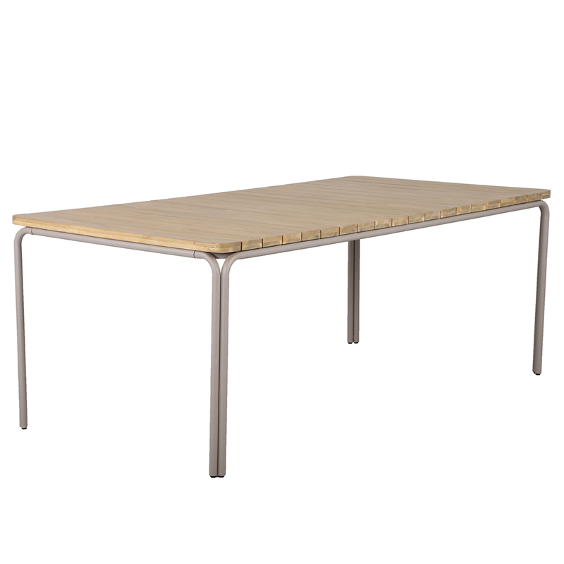 Table de jardin ASTI rectangulaire en bois d'acacia FSC 200 cm