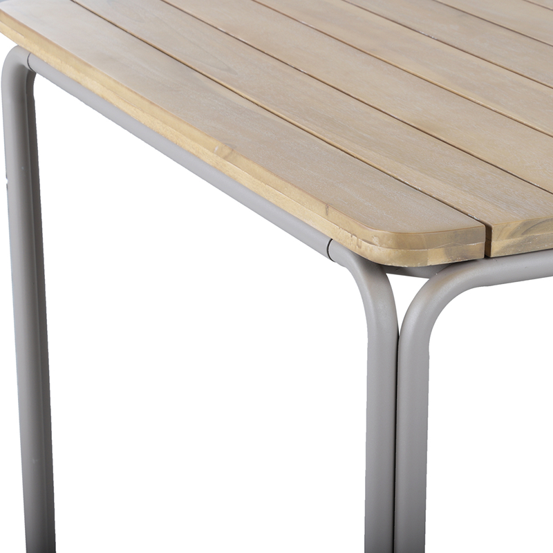 Table de jardin ASTI rectangulaire en bois d'acacia FSC 200 cm