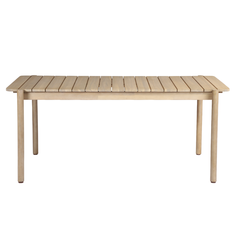 Table de jardin SAMOA rectangulaire en bois d'acacia FSC 180 cm