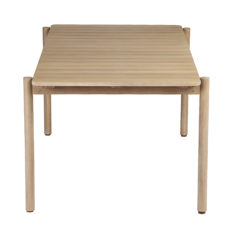Table de jardin SAMOA rectangulaire en bois d'acacia FSC 180 cm