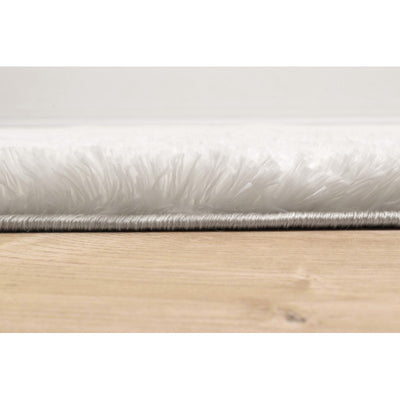 Tapis shaggy LUCE blanc 160x230cm