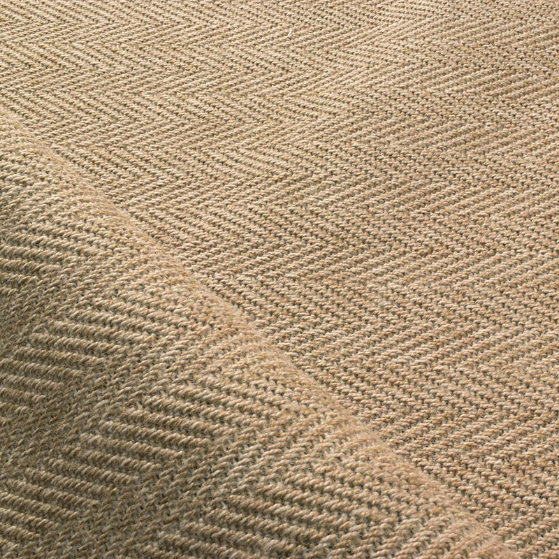 Tapis d'extérieur TABARCA marron aspect jute 120x170 cm