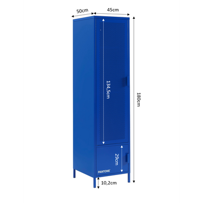 Vestiaire PANTONE bleu électrique h180cm