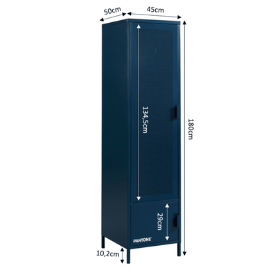 Vestiaire PANTONE métal bleu nuit h180cm