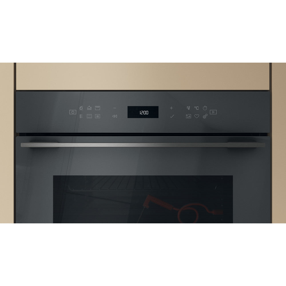 Four encastrable WHIRLPOOL WOI78FPT1SSGAF : Multifonction 73 L, 6ème Sens 7 programmes, AirFry et pyrolyse + hydrolyse